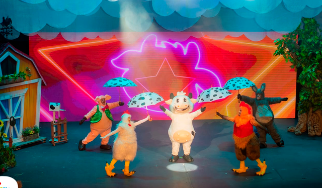 La Vaca Lola llega por primera vez a Perú con un show infantil inolvidable. Foto: difusión   