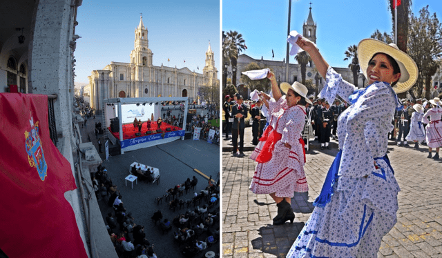  Este 15 de agosto es feriado por el 485.° aniversario de Arequipa.    
