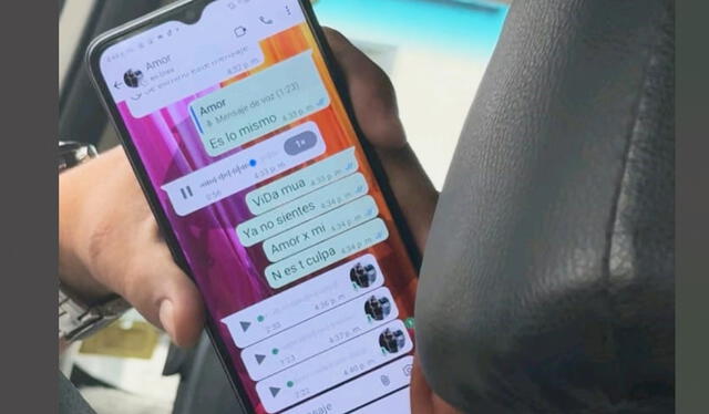 Taxista sufre ruptura amorosa por WhatsApp 