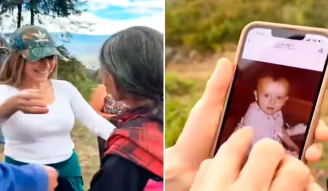 La señora Hermila había perdido a su mamá hace 15 días y al volver a ver a su hija, una mujer de 42 años volvió a sonreír. Foto: composición LR/ Facebook / Lajas Chota La señora Hermila había perdido a su mamá hace 15 días y al volver a ver a su hija, una mujer de 42 años volvió a sonreír. Foto: composición LR/ Facebook / Lajas Chota