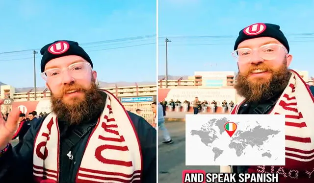 La pareja de irlandeses visitaba el estadio Monumental y se quedó atónita por su gran tamaño. La pareja de irlandeses visitaba el estadio Monumental y se quedó atónita por su gran tamaño.
