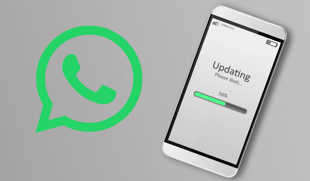  Las últimas actualizaciones de WhatsApp están disponibles en las app store. Foto: Composición LR<br><br>    