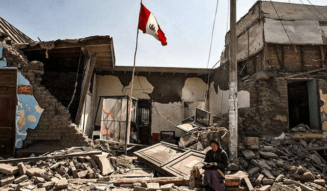 Un 15 de agosto de 2007, a las 6:40 p.m., un gran terremoto sacudió al Perú, en la localidad de Pisco. Foto: Andina   