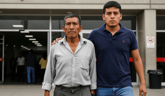 El afiliado de EsSalud puede acudir a la sede de la entidad para la inclusión de su hijo mayor de edad en el seguro social. Foto: IA El afiliado de EsSalud puede acudir a la sede de la entidad para la inclusión de su hijo mayor de edad en el seguro social. Foto: IA