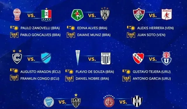 El insólito error de la Conmebol al confundir el escudo del rival de Alianza Lima. Foto: Conmebol El insólito error de la Conmebol al confundir el escudo del rival de Alianza Lima. Foto: Conmebol