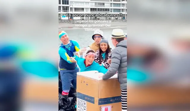  El clip de TikTok de 'Al fondo hay sitio' generó una ola de divertidas reacciones y mensajes de los usuarios. Foto: composición LR/ TikTok / @bahia_ancon   