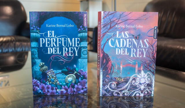  "El perfume del rey" (2023) y "Las cadenas del rey" (2024). Foto: Jesús Aliaga   