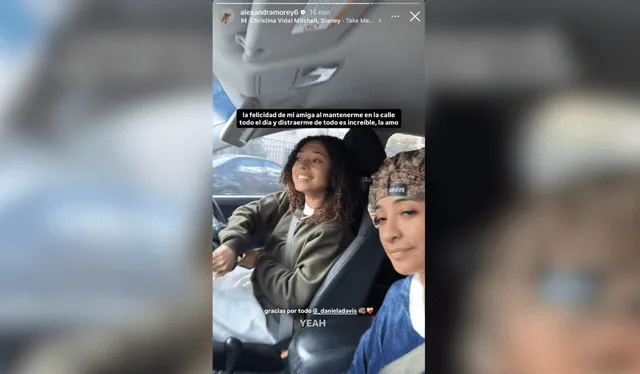 Ale Morey recibe apoyo de su amiga tras ser víctima de estafa. 