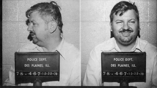  John Wayne Gacy capturado por las autoridades de Chicago. Foto: Netflix   