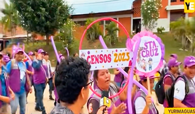 “No nos echen a los perros”, señaló la censista durante una marcha por las calles de Yurimaguas. Foto: composición LR/ TikTok / @yuimaguasenterato “No nos echen a los perros”, señaló la censista durante una marcha por las calles de Yurimaguas. Foto: composición LR/ TikTok / @yuimaguasenterato