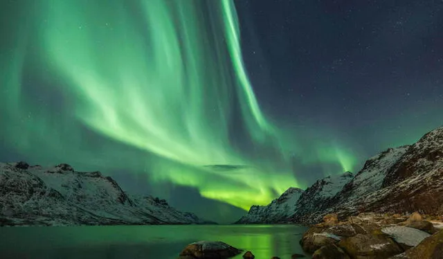 Aurora boreal en Islandia. Foto: blackpepper.travel   