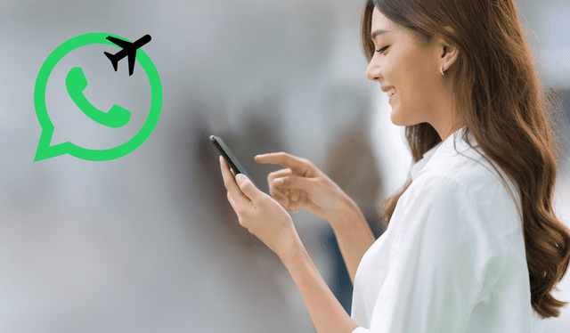  El ‘modo avión’ en WhatsApp es útil para mantener privacidad. Foto: Composición LR<br><br>    