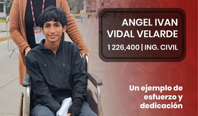  Las felicitaciones de la Admisión UNI por su reciente ingreso. Foto: Admisión UNI   