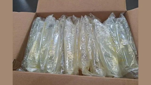 Caja de productos para el uso de los hospitales. Foto: Minsa   