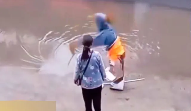 Usuarios en TikTok compararon la escena con la de Dragon Ball y lo bautizaron como supersaiyayin. Foto: composición LR/ TikTok / @tu.tio.minako Usuarios en TikTok compararon la escena con la de Dragon Ball y lo bautizaron como supersaiyayin. Foto: composición LR/ TikTok / @tu.tio.minako