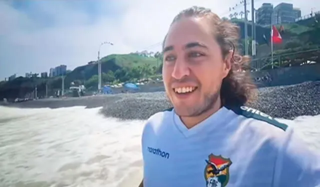 Usuarios en TikTok se conmovieron con la reacción del boliviano y su encuentro con el mar de Perú. Foto: composición LR/ TikTok / @yony.segovia0 Usuarios en TikTok se conmovieron con la reacción del boliviano y su encuentro con el mar de Perú. Foto: composición LR/ TikTok / @yony.segovia0