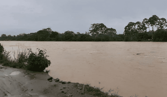  Los pobladores están preocupados por la inseguridad del río. Foto: Radio Tropical<br><br>    