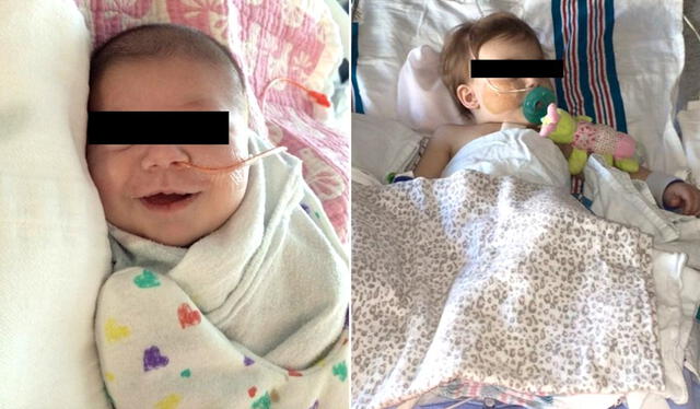  Desde bebé, Ava Cooper tuvo que someterse a distintas cirugías a corazón abierto. Fuente: Hospital&nbsp;<br>Cleveland Clinic Children's    