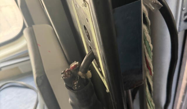 Cableado cortados en trenes Caltrain.