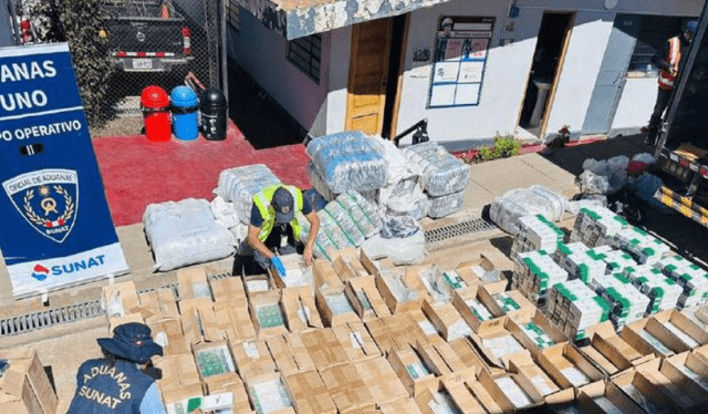  Incautación valorizada en US$185.59 millones. Foto: Difusión<br><br>    