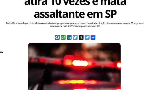 <em>Portada del hecho del Jornal de Brasilia. Foto: captura de pantalla</em> <em>Portada del hecho del Jornal de Brasilia. Foto: captura de pantalla</em>