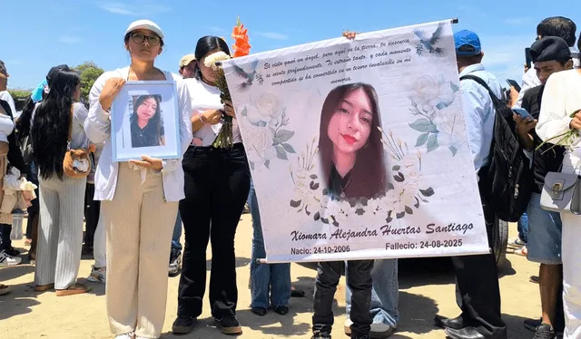 Amigos de Xiomara convocan a una marcha para exigir justicia. Créditos: Almendra Ruesta / La República.<br><br> Amigos de Xiomara convocan a una marcha para exigir justicia. Créditos: Almendra Ruesta / La República.<br><br>