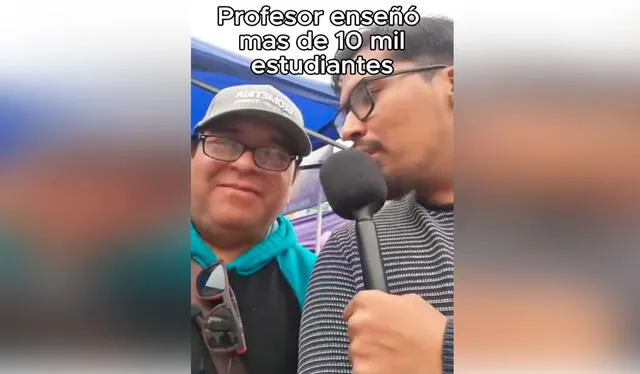  El profesor destacó que ha ofrecido sus cursos gratuitamente, motivado por su pasión por la enseñanza, y recordó a un destacado estudiante que culminó su carrera en solo 3 años y medio. Foto: composición LR/ TikTok / @enrro24   