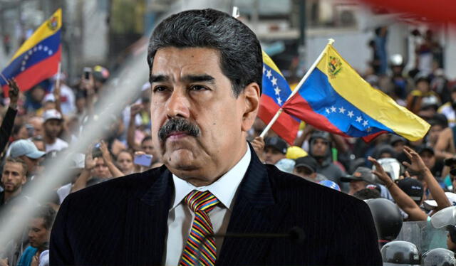  Discurso de Nicolás Maduro ante la ofensiva de Estados Unidos. Fuente: Composición LR   