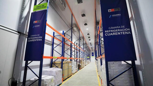 El nuevo centro de distribución en el Perú. Foto: Minsa   