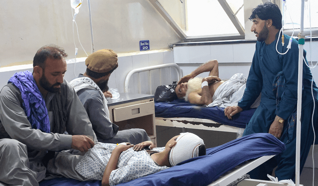 Se registraron varias réplicas tras terremoto. Foto: AFP   