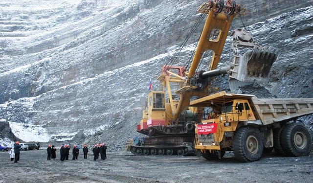 Un abismo en Siberia que transformó la economía soviética con su inigualable riqueza en diamantes. Foto: Facebook Un abismo en Siberia que transformó la economía soviética con su inigualable riqueza en diamantes. Foto: Facebook