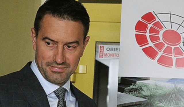   Piotr Szczerek, el empresario que le arrebató la gorra a un niño en el US Open. Foto: X/ceciarmy    