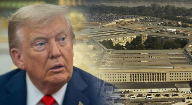  Donald Trump cambiaría el nombre a 'El Pentágono'. Fuente: Composición LR   