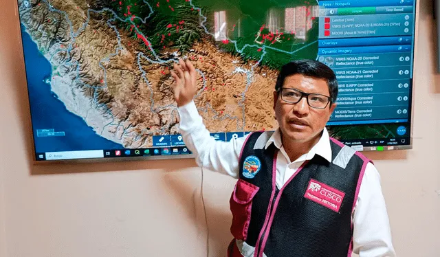 40 brigadistas se desplazarán hasta la zona del siniestro. Créditos: Luis Álvarez / La República.<br><br> 40 brigadistas se desplazarán hasta la zona del siniestro. Créditos: Luis Álvarez / La República.<br><br>