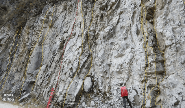  Ingemmet identificó nuevas fallas activas y vetas auríferas en Ulcumayo y Tarma. Foto: Ingemmet   