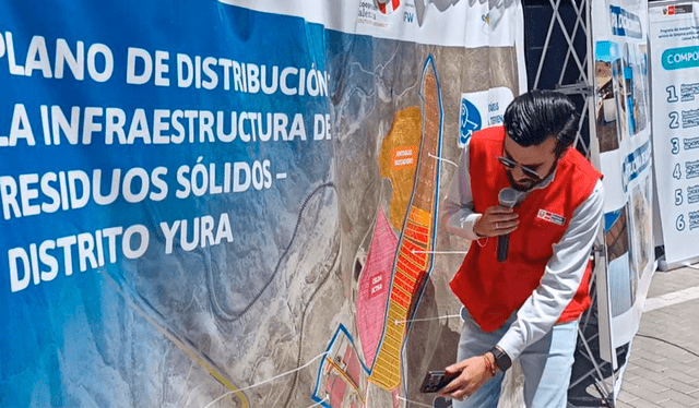  Minam se reunió con vecinos de Yaura y de otros lugares para proponer mejoras en el botadero. Foto: Municipalidad de Yaura    