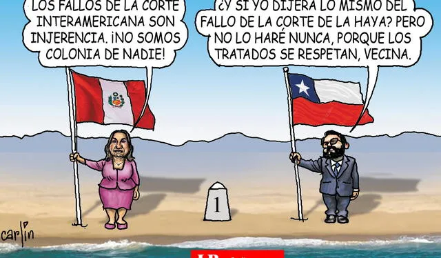 Carlincatura de hoy, sábado 6 de setiembre de 2025. 