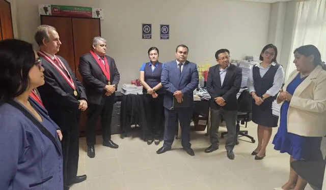 <em>Agradecieron la disposición de implementar acciones para mejorar la Oralidad Civil en el Primer y Segundo Juzgado Civil de Sullana.</em>   