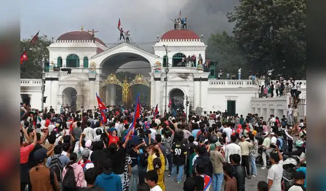  Protestas en Nepal son protagonizadas por la 'Generación Z'. 