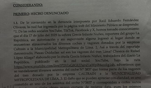 Administración de Lima insiste en acusar a La República para encubrir la realidad Administración de Lima insiste en acusar a La República para encubrir la realidad
