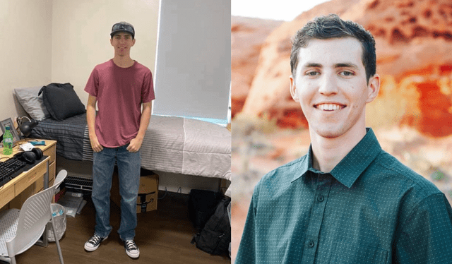  Tyler Robinson fue hallado con un rifle marcado por mensajes ideológicos. Foto: X   