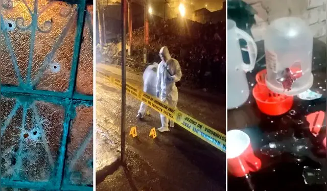 Vivienda de "Carlos", víctima de extorsión y atentados contra su vida. Foto: Composición LR Vivienda de "Carlos", víctima de extorsión y atentados contra su vida. Foto: Composición LR