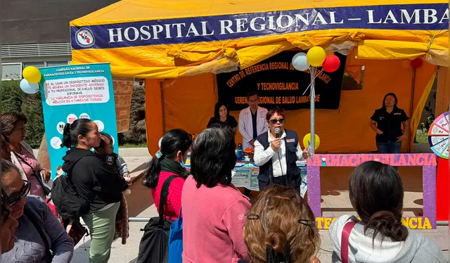 Campaña de farmacovigilancia y tecnovigilancia inició en el Hospital Regional de Lambayeque. Créditos: Emmanuel Moreno / La República.<br><br> Campaña de farmacovigilancia y tecnovigilancia inició en el Hospital Regional de Lambayeque. Créditos: Emmanuel Moreno / La República.<br><br>