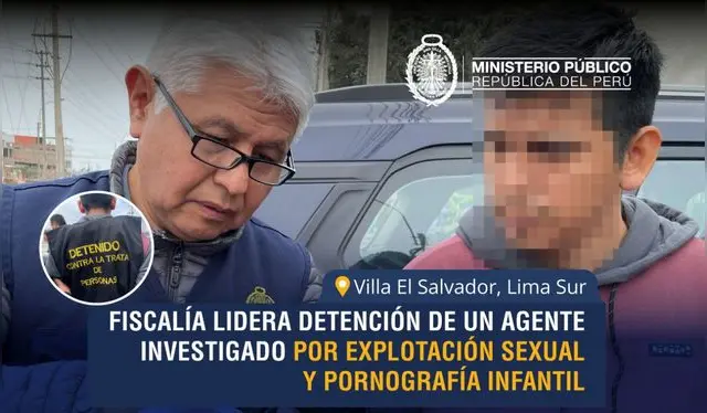 Detienen a suboficial de la FAP acusado de agredir sexualmente a menores y producir material de abuso infantil. Foto: Fiscalía Detienen a suboficial de la FAP acusado de agredir sexualmente a menores y producir material de abuso infantil. Foto: Fiscalía