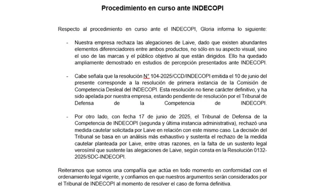  Pronunciamiento de Gloria. Foto: Difusión 