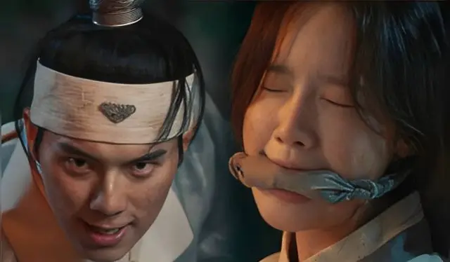 Lee Chae Min y Yoona en el avance del capítulo 12 de 'Bon appetit, majestad'. Foto: composición LR/Netflix   