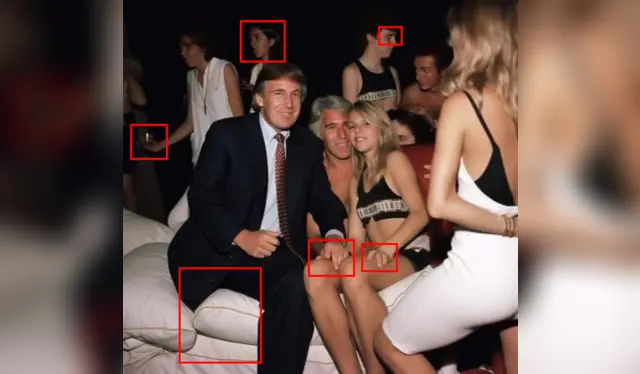 <em> Bulo del cual se basa esta nueva desinformación. Foto: <a href="https://www.estadao.com.br/estadao-verifica/donald-trump-jeffrey-epstein-crianca-falso-ia/" target="_blank" rel="nofollow">Estadão</a> / Clarissa Pacheco</em>   