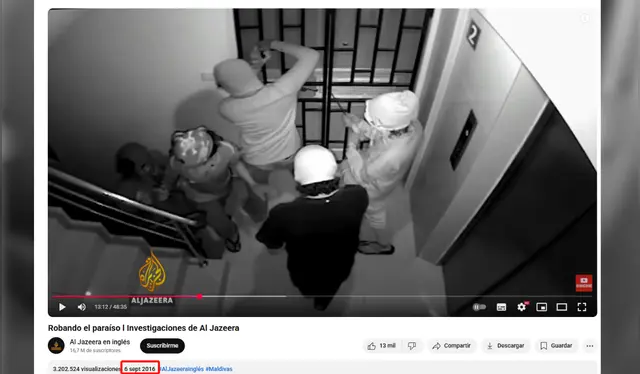 Al Jazeera en inglés narra en una investigación los diferentes ataques a medios de comunicación ocurridos en Maldivas en 2013   