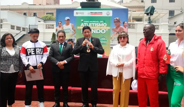  Congresista Ilich López presentó un PL para declarar al evento como "faro mundial del atletismo y destino turístico". Créditos: Carlos Félix / La República.<br><br>    