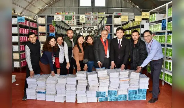 Con un enfoque en la digitalización, el archivo promueve el trabajo en equipo. Fuente: Difusión. Con un enfoque en la digitalización, el archivo promueve el trabajo en equipo. Fuente: Difusión.